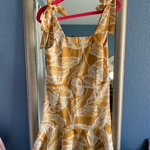 Mustard dress!